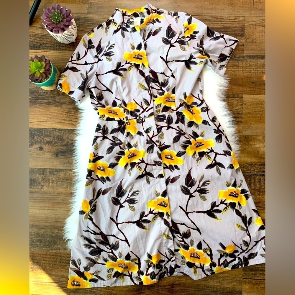 Archerie NYC Floral A Line 100% Cotton Dress